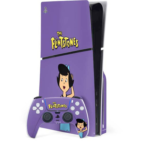 The Flinstones Betty Rubble PlayStation PS5 Skins