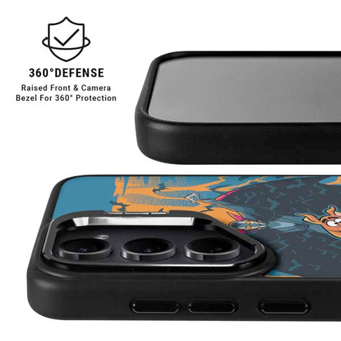 Scooby Doo Beware of Dracula Galaxy S25 Kickstand Case