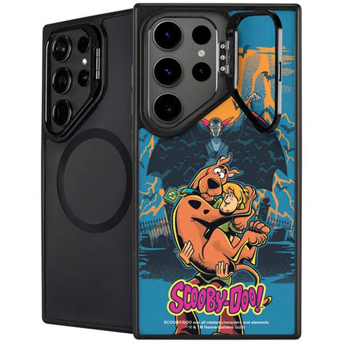 Scooby Doo Beware of Dracula Galaxy S25 Ultra Kickstand Case