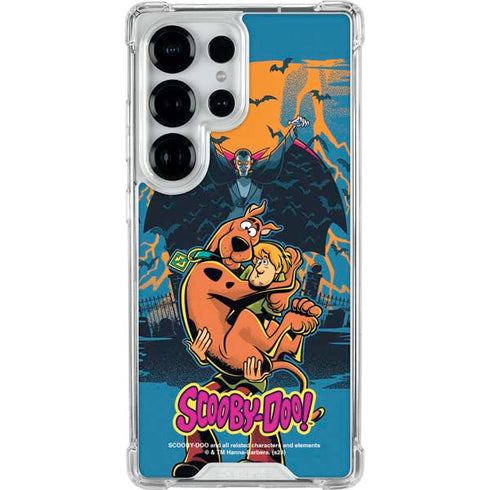 Scooby Doo Beware of Dracula Galaxy S25 Ultra Clear Case
