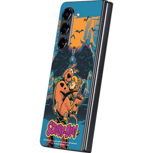 Scooby Doo Beware of Dracula Galaxy Z Fold5 5G Skin