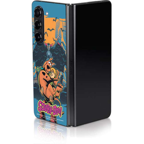 Scooby Doo Beware of Dracula Galaxy Z Fold5 5G Skin
