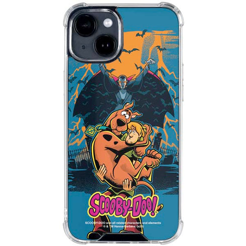 Scooby Doo Beware of Dracula iPhone 15 Clear Case