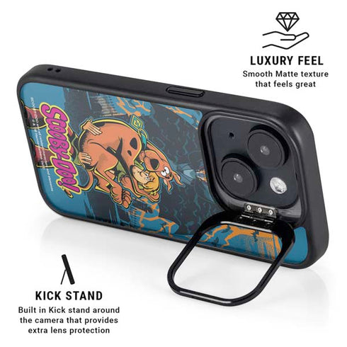 Scooby Doo Beware of Dracula iPhone 15 Kickstand Case