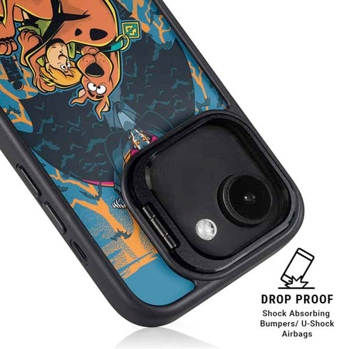 Scooby Doo Beware of Dracula iPhone 16e Kickstand Case