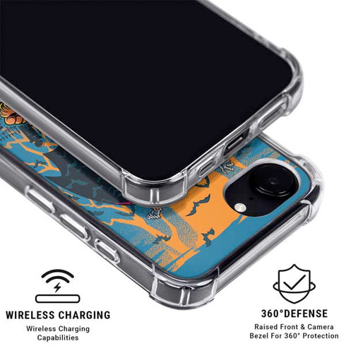 Scooby Doo Beware of Dracula iPhone 16e Clear Case