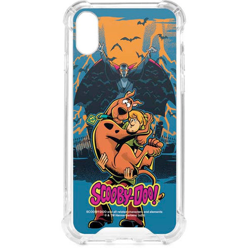 Scooby Doo Beware of Dracula iPhone XS Clear Case