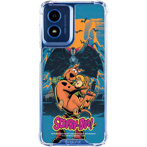 Scooby Doo Beware of Dracula Moto G 5G (2024) Clear Case