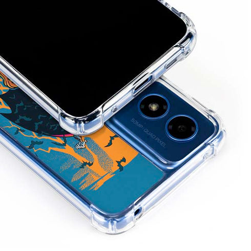Scooby Doo Beware of Dracula Moto G 5G (2024) Clear Case