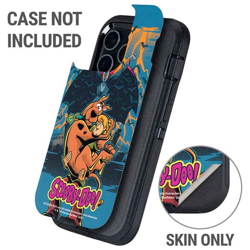 Scooby Doo Beware of Dracula Otterbox Defender iPhone Skin