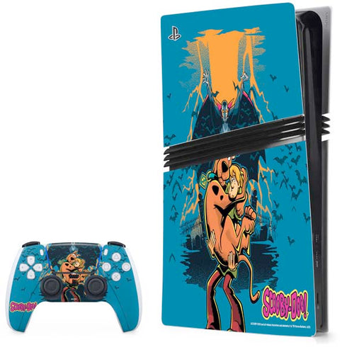 Scooby Doo Beware of Dracula PS5 Pro Bundle Skin