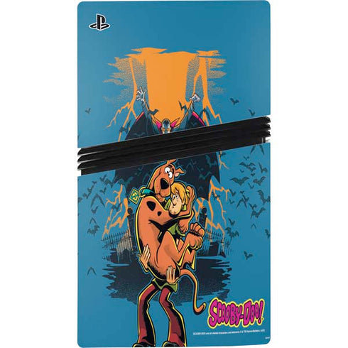 Scooby Doo Beware of Dracula PS5 Pro Console Skin