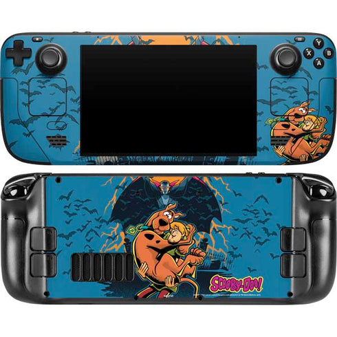 Scooby Doo Beware of Dracula Steam Deck Handheld Gaming Computer OLED Skin