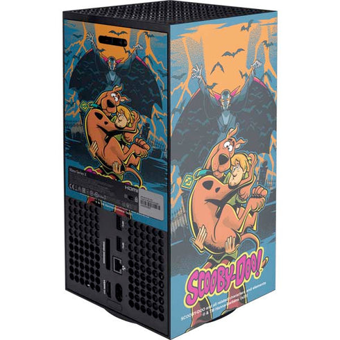 Scooby Doo Beware of Dracula XBox Series X Digital Edition Console Skin