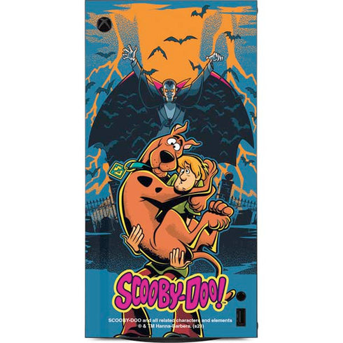 Scooby Doo Beware of Dracula XBox Series X Digital Edition Console Skin