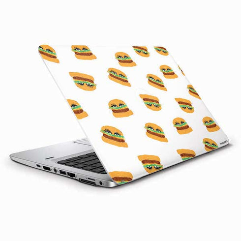 Bouffants and Broken Hearts Cute Burgers HP Elitebook Skin