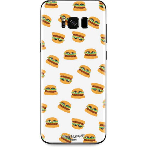 Bouffants and Broken Hearts Cute Burgers Galaxy S8 Skin
