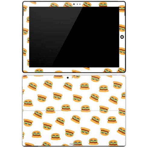 Bouffants and Broken Hearts Cute Burgers Surface Pro 3 Skin