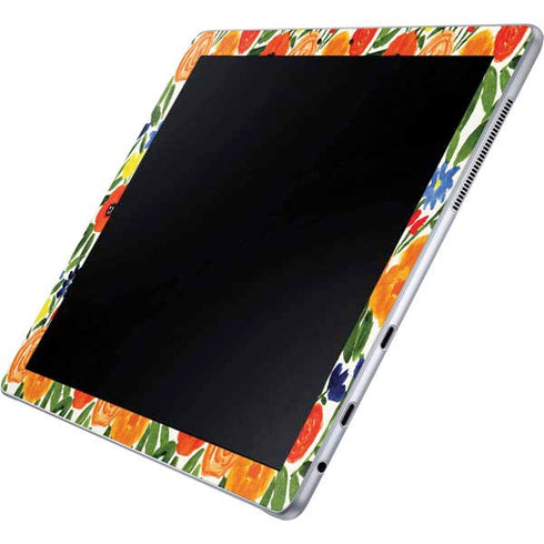 Bouffants and Broken Hearts Garden 6 Galaxy Book 12in Skin