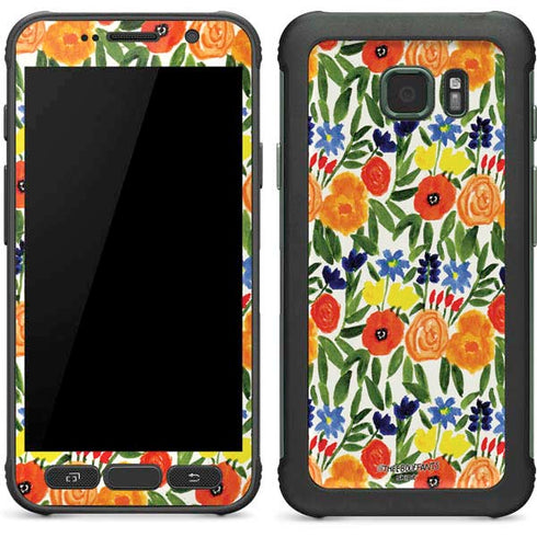 Bouffants and Broken Hearts Garden 6 Galaxy S7 Active Skin