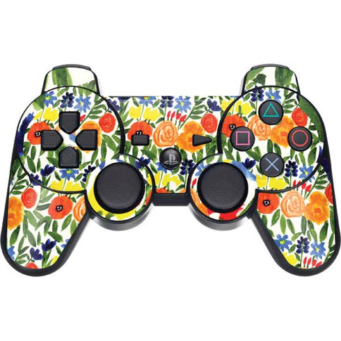 Bouffants and Broken Hearts Garden 6 PS3 Dual Shock wireless controller Skin