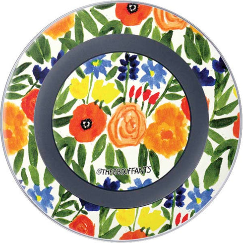 Bouffants and Broken Hearts Garden 6 Wireless Charger Skin