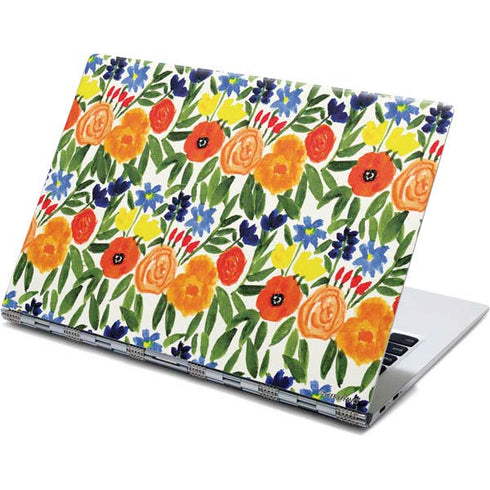 Bouffants and Broken Hearts Garden 6 Yoga 910 2-in-1 14in Touch-Screen Skin
