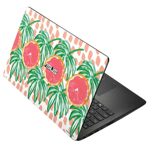 Bouffants and Broken Hearts Graphic Grapefruit Asus X502CA 15.6 Skin