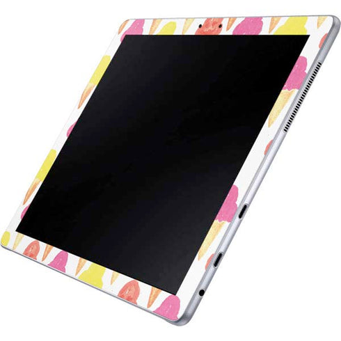 Bouffants and Broken Hearts Ice Cream Galaxy Book 12in Skin