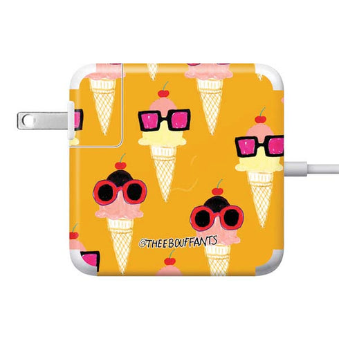 Bouffants and Broken Hearts Ice Cream with Shades 85W Power Adapter (15 and 17 inch MacBook Pro Charger) Skin