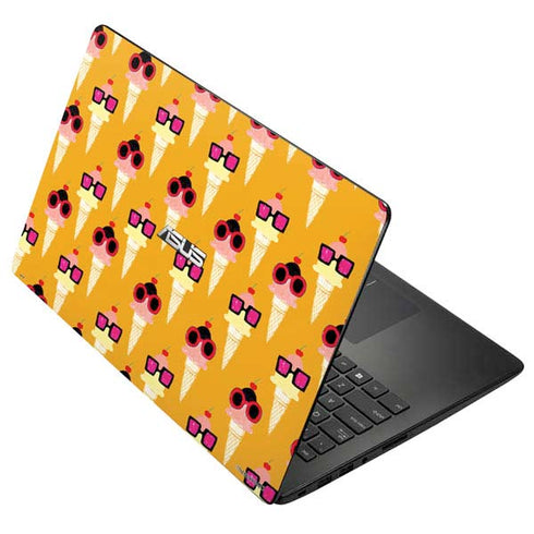Bouffants and Broken Hearts Ice Cream with Shades Asus X502CA 15.6 Skin