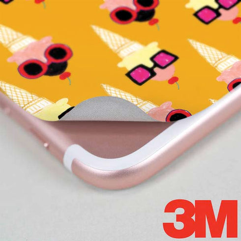 Bouffants and Broken Hearts Ice Cream with Shades iPhone 7 Skin