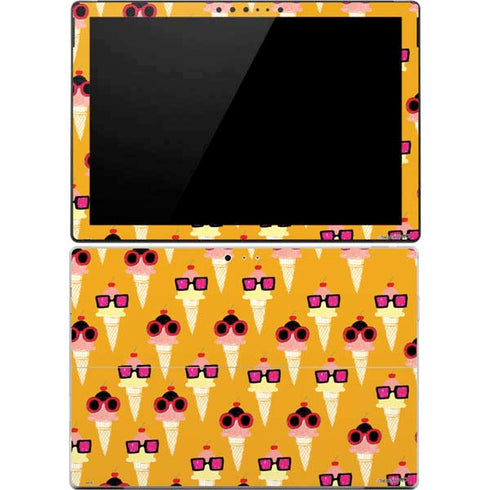 Bouffants and Broken Hearts Ice Cream with Shades Surface Pro 4 Skin