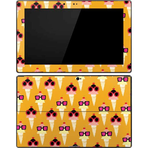 Bouffants and Broken Hearts Ice Cream with Shades Surface Pro Tablet Skin