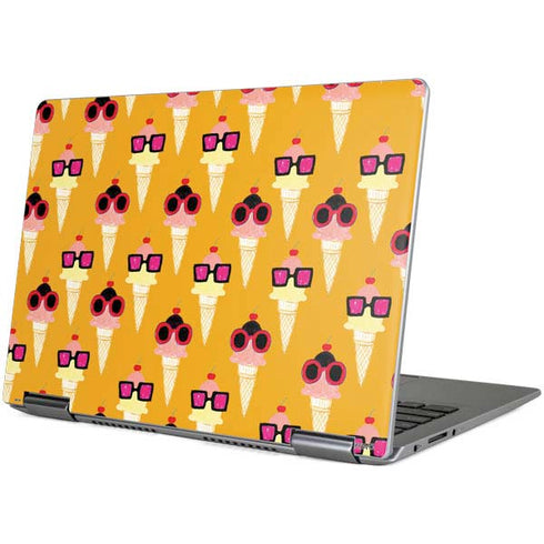 Bouffants and Broken Hearts Ice Cream with Shades Yoga 710 14in Skin