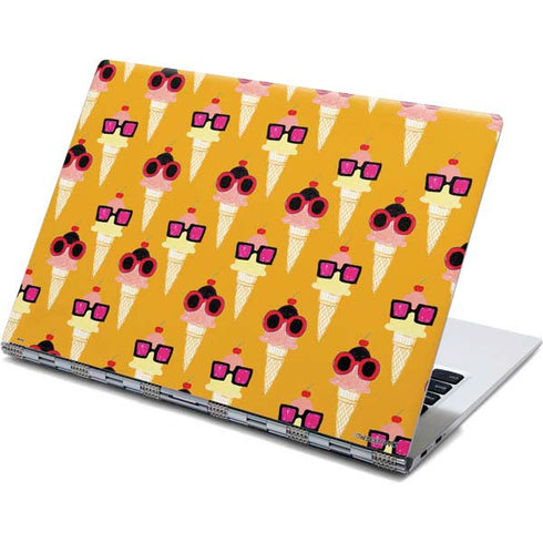 Bouffants and Broken Hearts Ice Cream with Shades Yoga 910 2-in-1 14in Touch-Screen Skin