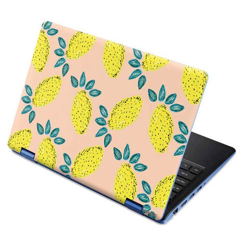Bouffants and Broken Hearts Lemon Party Aspire R11 11.6in Skin