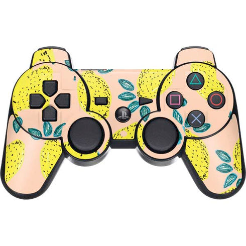 Bouffants and Broken Hearts Lemon Party PS3 Dual Shock wireless controller Skin