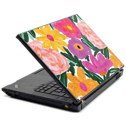 Bouffants and Broken Hearts Painterly Garden Lenovo T420 Skin
