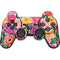 Bouffants and Broken Hearts Painterly Garden PS3 Dual Shock wireless controller Skin
