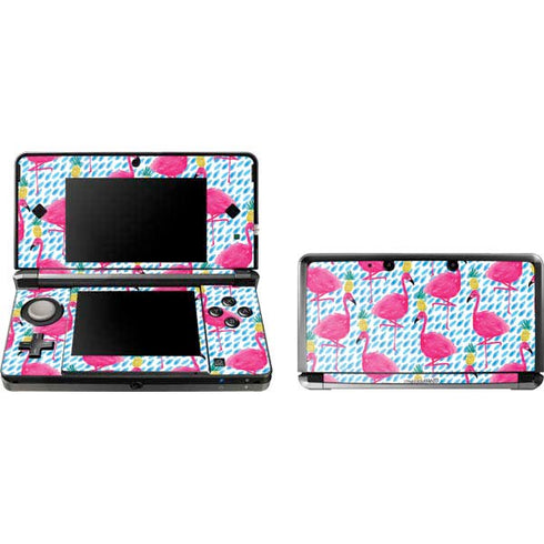 Bouffants and Broken Hearts Party Flamingos 3DS (2011) Skin