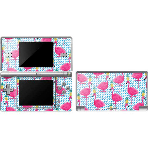 Bouffants and Broken Hearts Party Flamingos DS Lite Skin