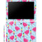 Bouffants and Broken Hearts Party Flamingos Galaxy Book 12in Skin
