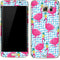 Bouffants and Broken Hearts Party Flamingos Galaxy S7 Edge Skin