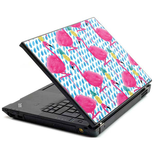 Bouffants and Broken Hearts Party Flamingos Lenovo T420 Skin