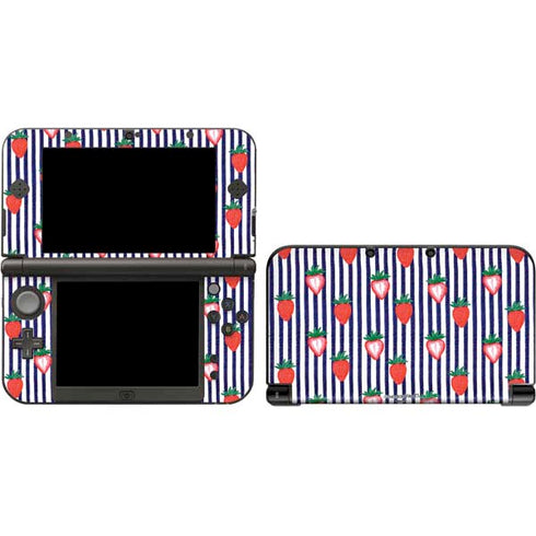 Bouffants and Broken Hearts Strawberries and Stripes Nintendo Skins