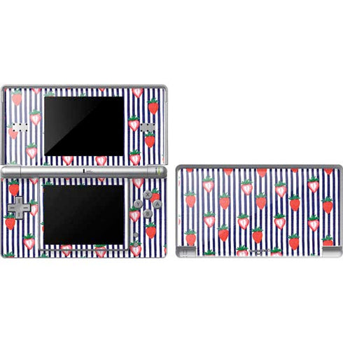 Bouffants and Broken Hearts Strawberries and Stripes DS Lite Skin