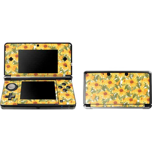 Bouffants and Broken Hearts Sunflowers Nintendo Skins