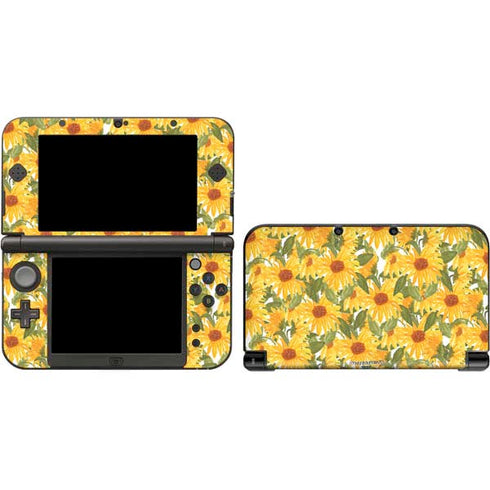Bouffants and Broken Hearts Sunflowers Nintendo Skins