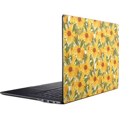 Bouffants and Broken Hearts Sunflowers Ativ Book 9 (15.6in 2014) Skin